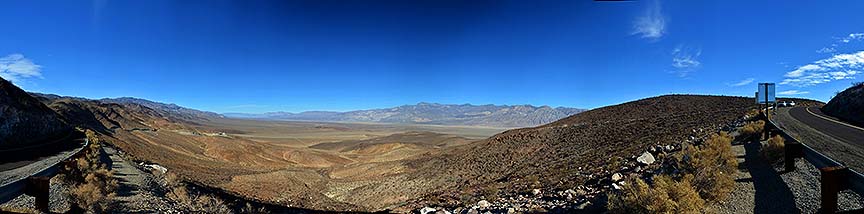 Panamint Valley panorama from the Trona Wildrose Road, November 16, 2014